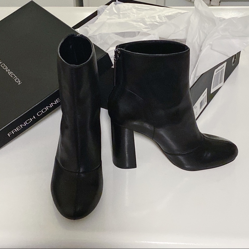 NEW French Connection High Black Boots 6.5